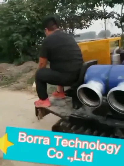 Remote Control Tracked Pumping Station, Self- Priming Pump Water Pump Diesel Engine Centrifugal Water Pump